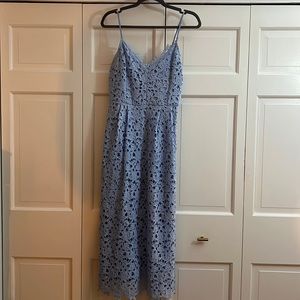 ASTR the label Women's Sleeveless Lace Fit & Flare Midi Dress